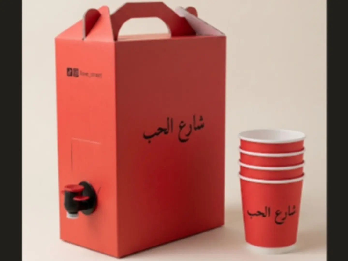 بوكس احمر بارد 1 لتر