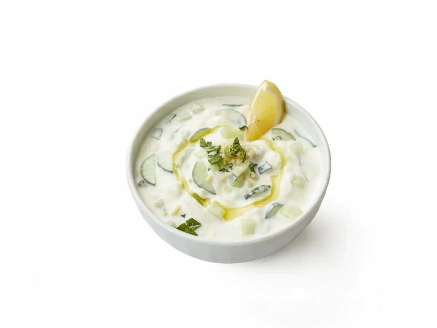 سلطة خيار بالزبادي عذاري