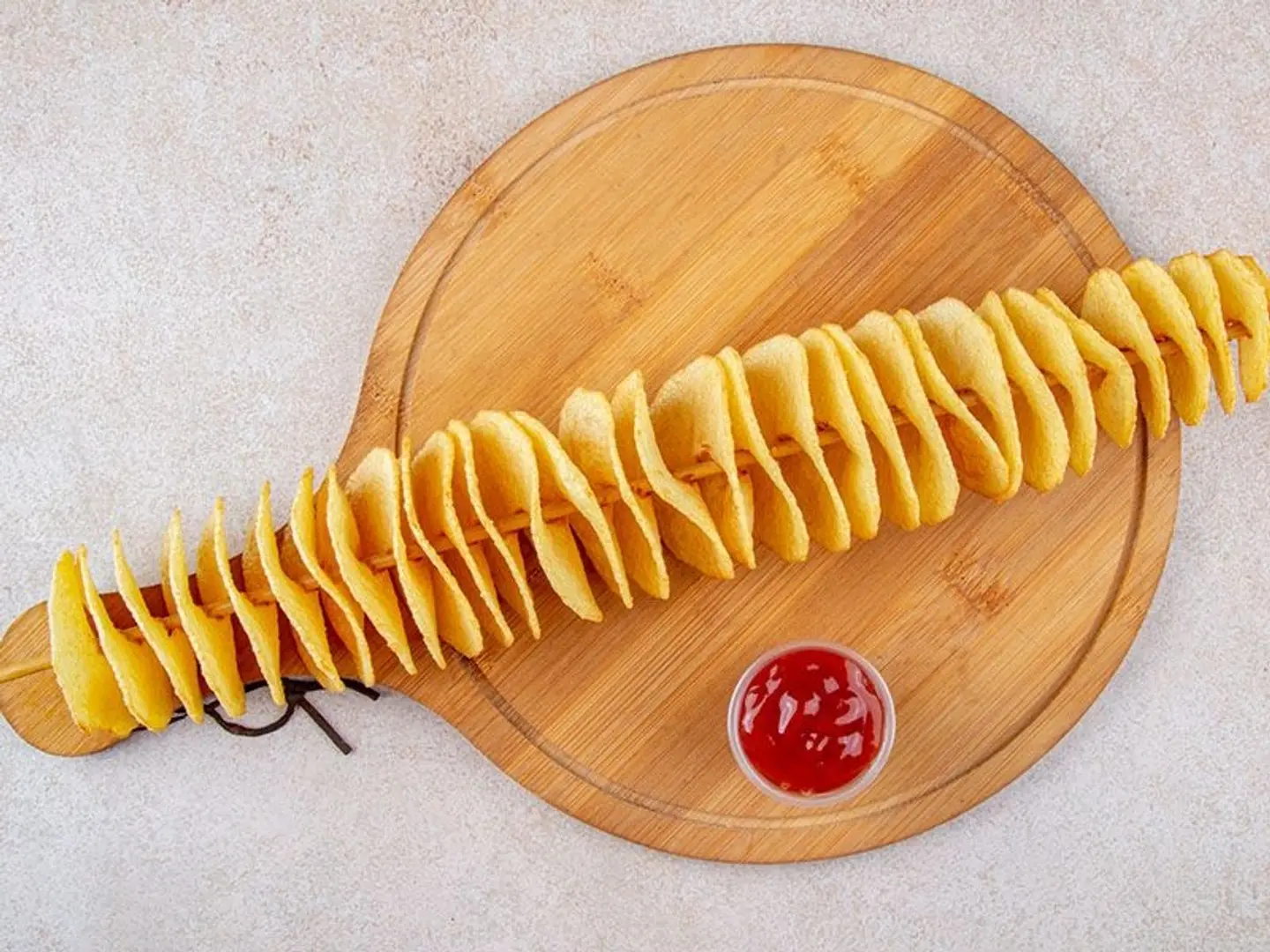 بطاطا حلزوني