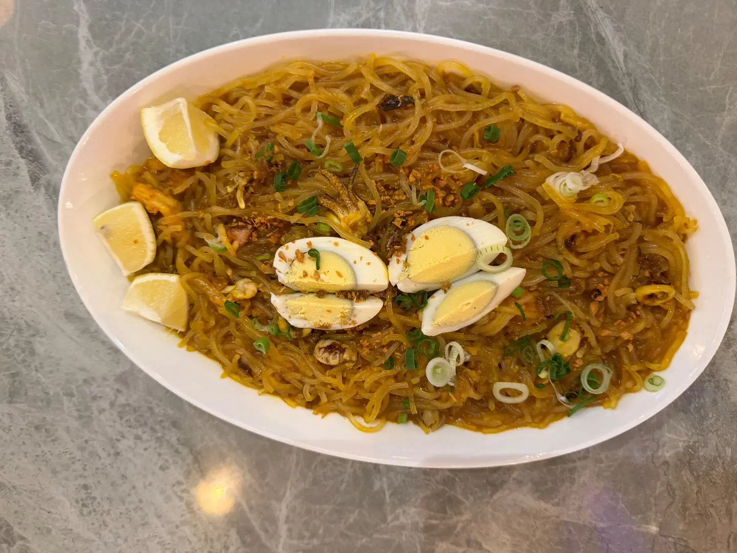 بالابوك بالمأكولات البحرية