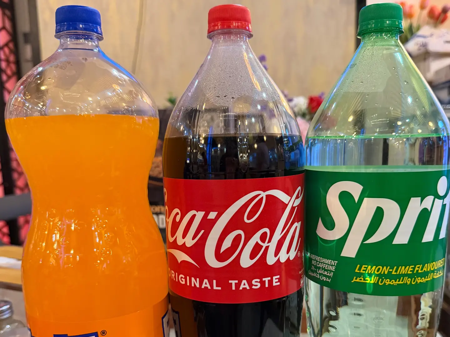 مشروبات غازية سعة 2.15 لتر