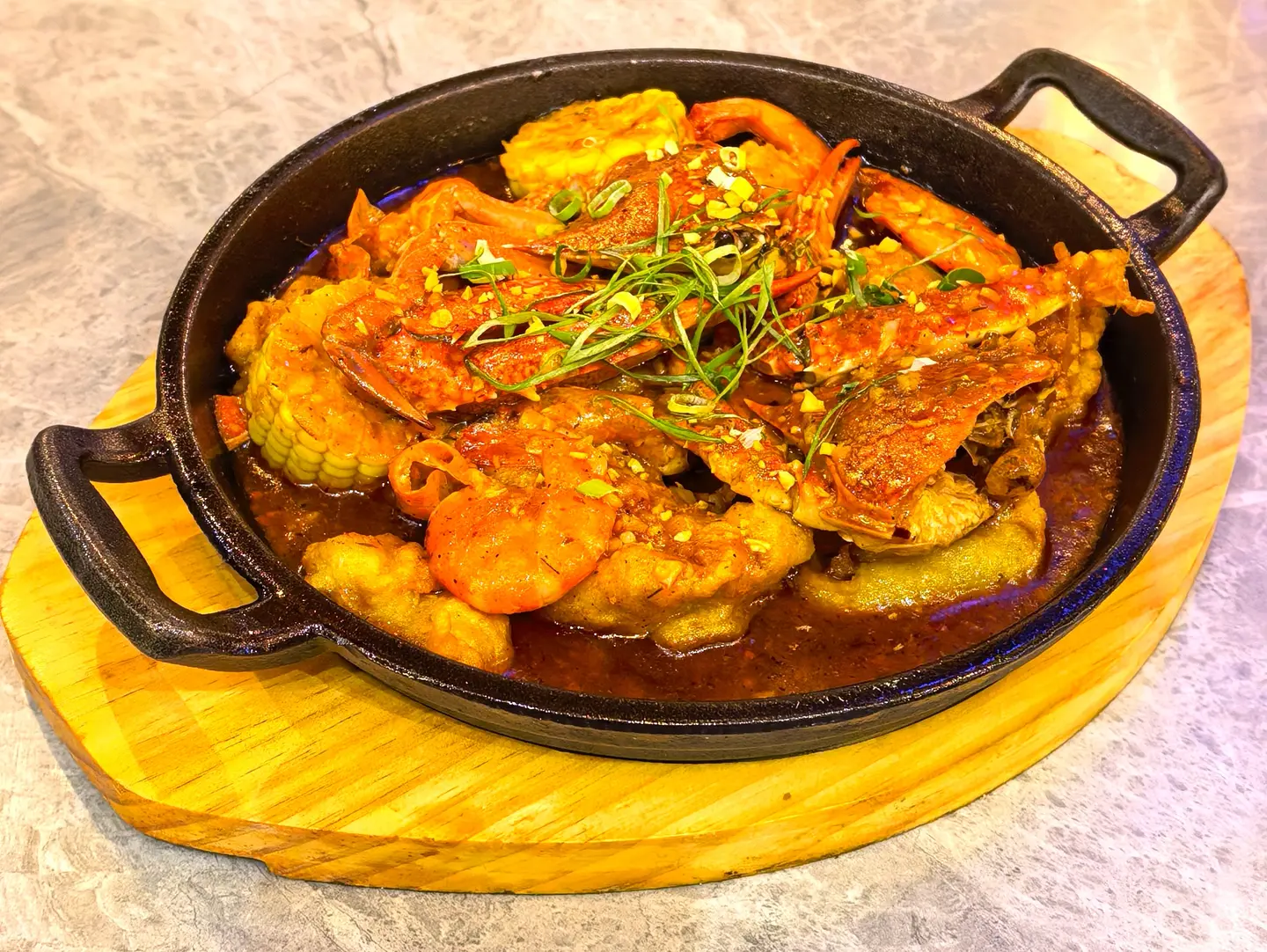 Sizzling Seafoods