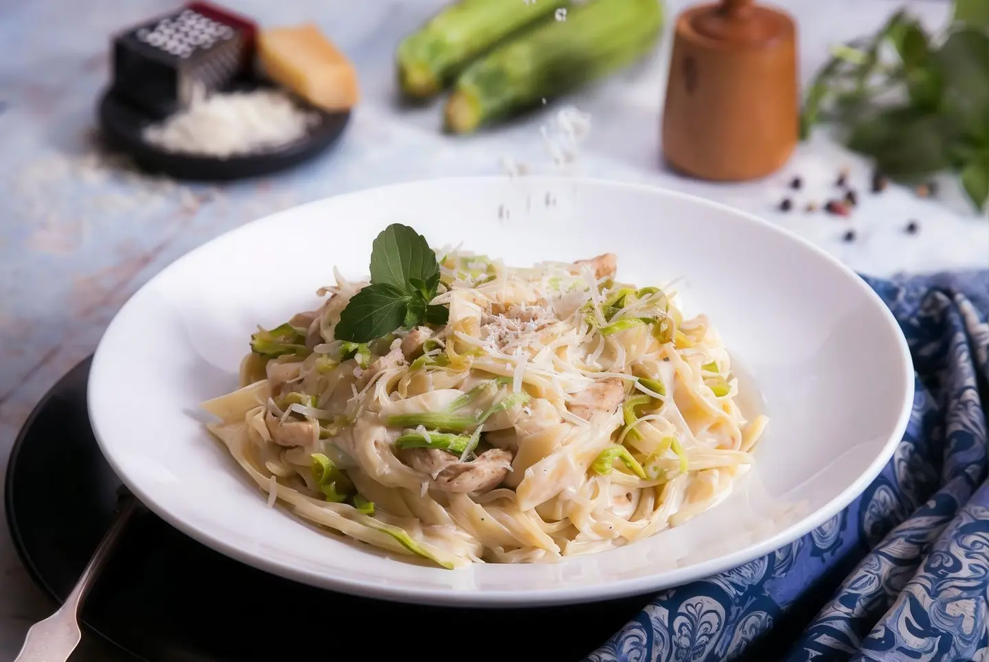 Fettuccine Truffle Chicken