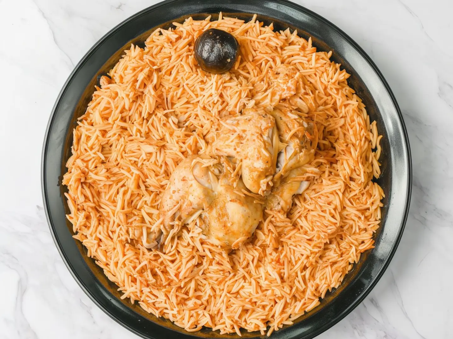 نصف دجاج مضغوط