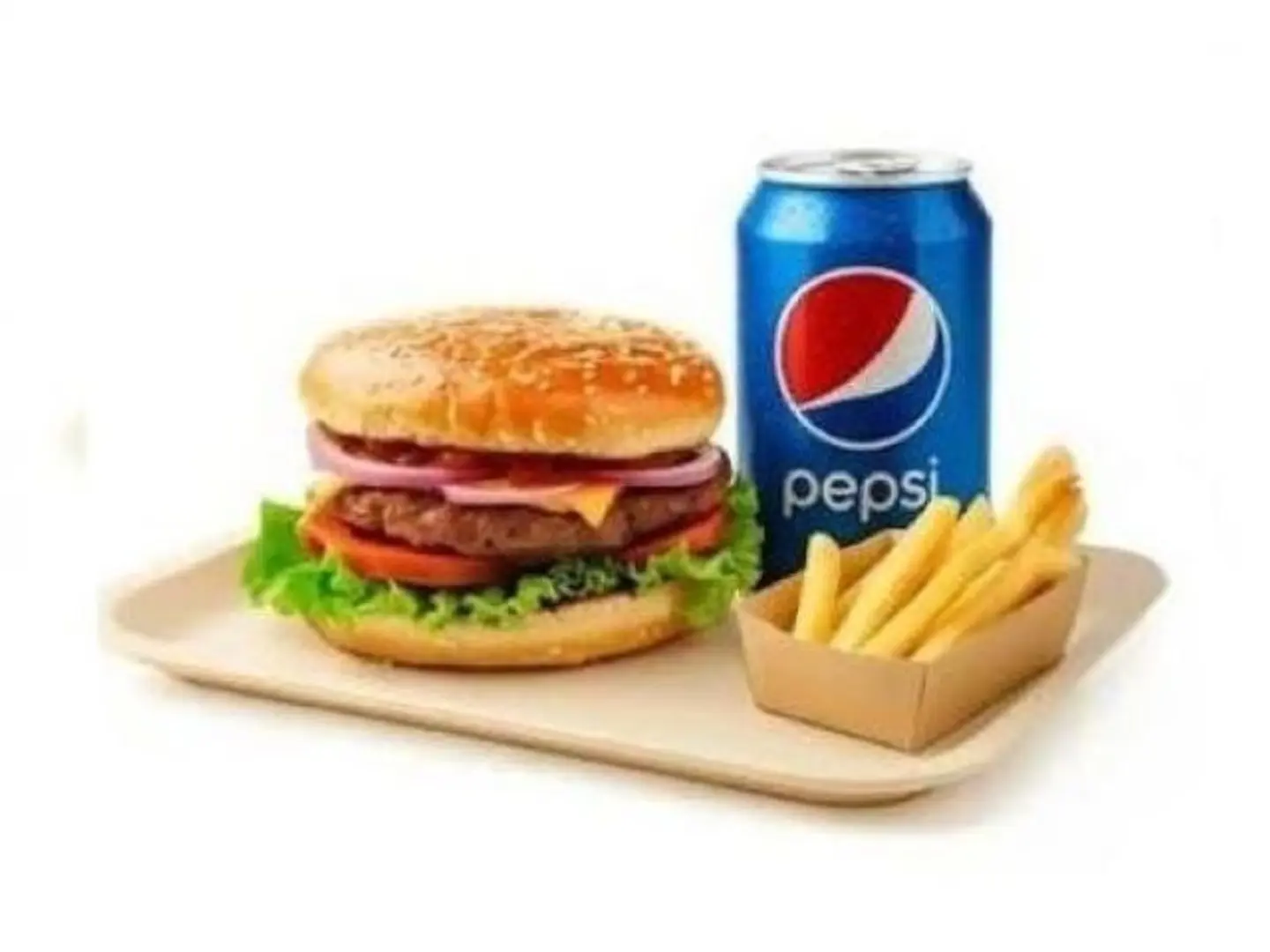 کومبو سموكي بيف برجر