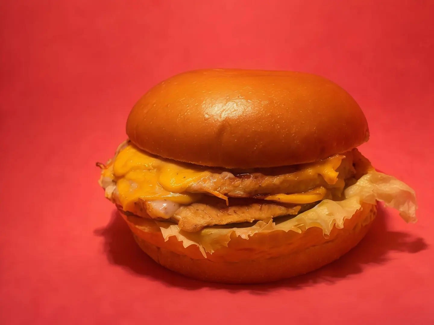 ساندويش دجاج مشوي دبل