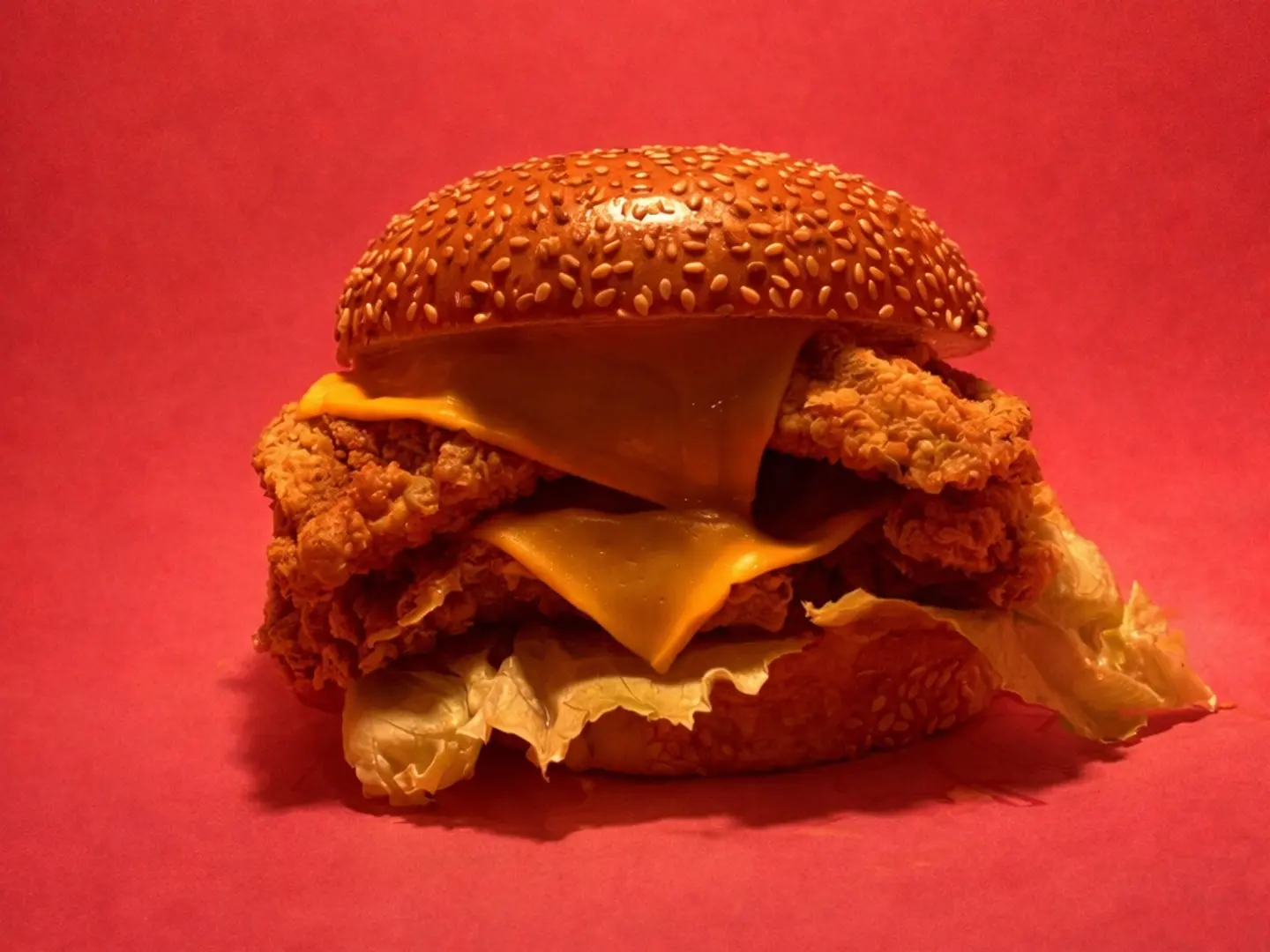 ساندوش دبل كرسبي تشيكن برجر