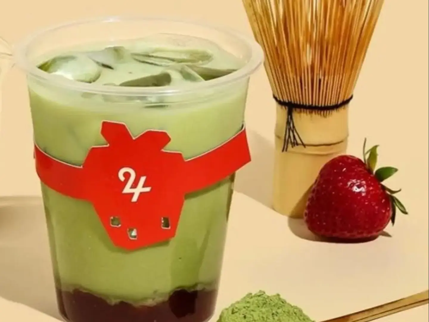 Strawberry Matcha
