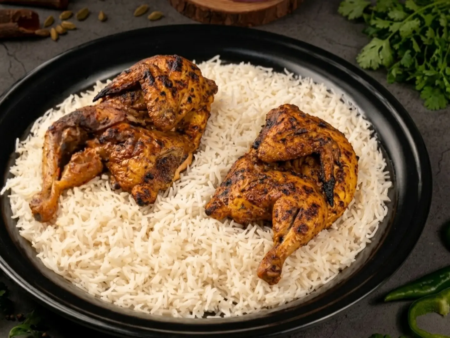 Grilled Mandi Chicken