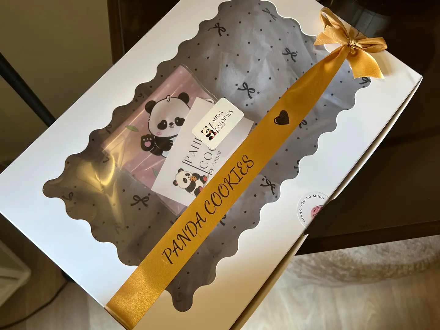 بوكس كوكيز بقطع الشوكلاته ٥ قطع او اكثر