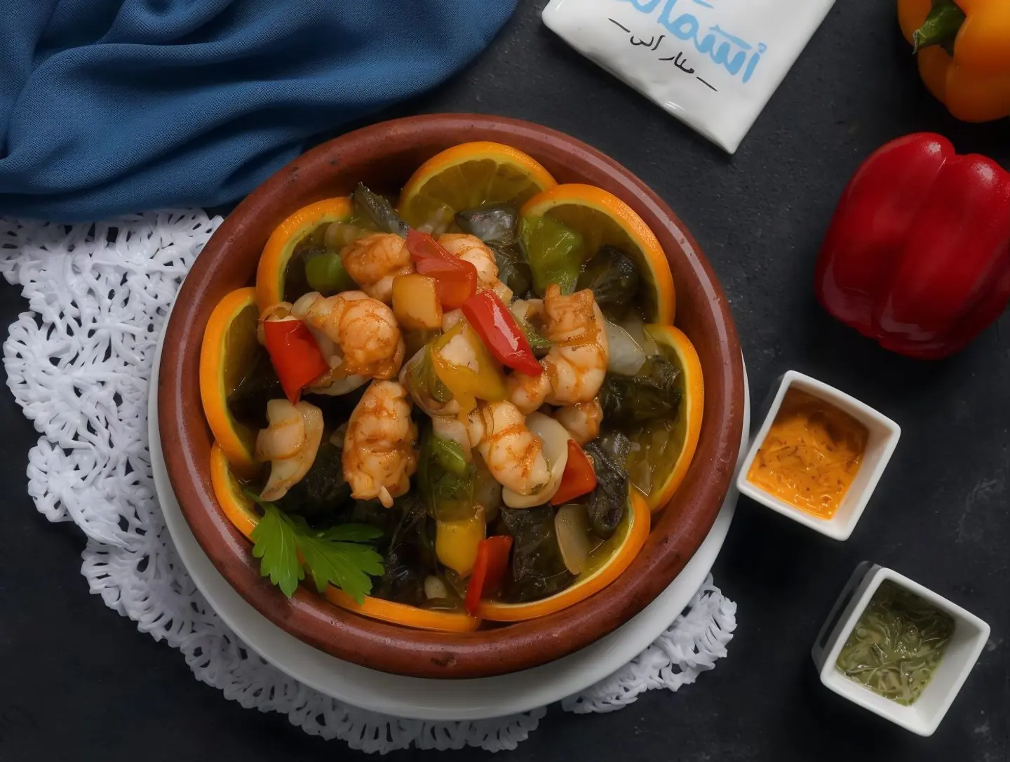 Vine Leaves Seafood Tajin