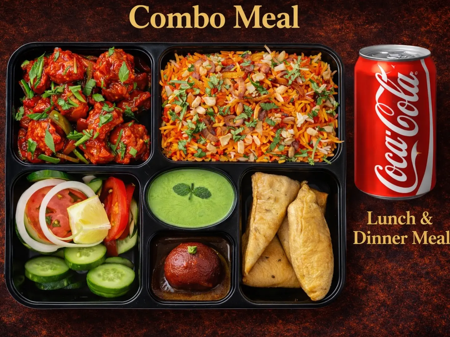 علبة دجاج 65 للغداء والعشاء