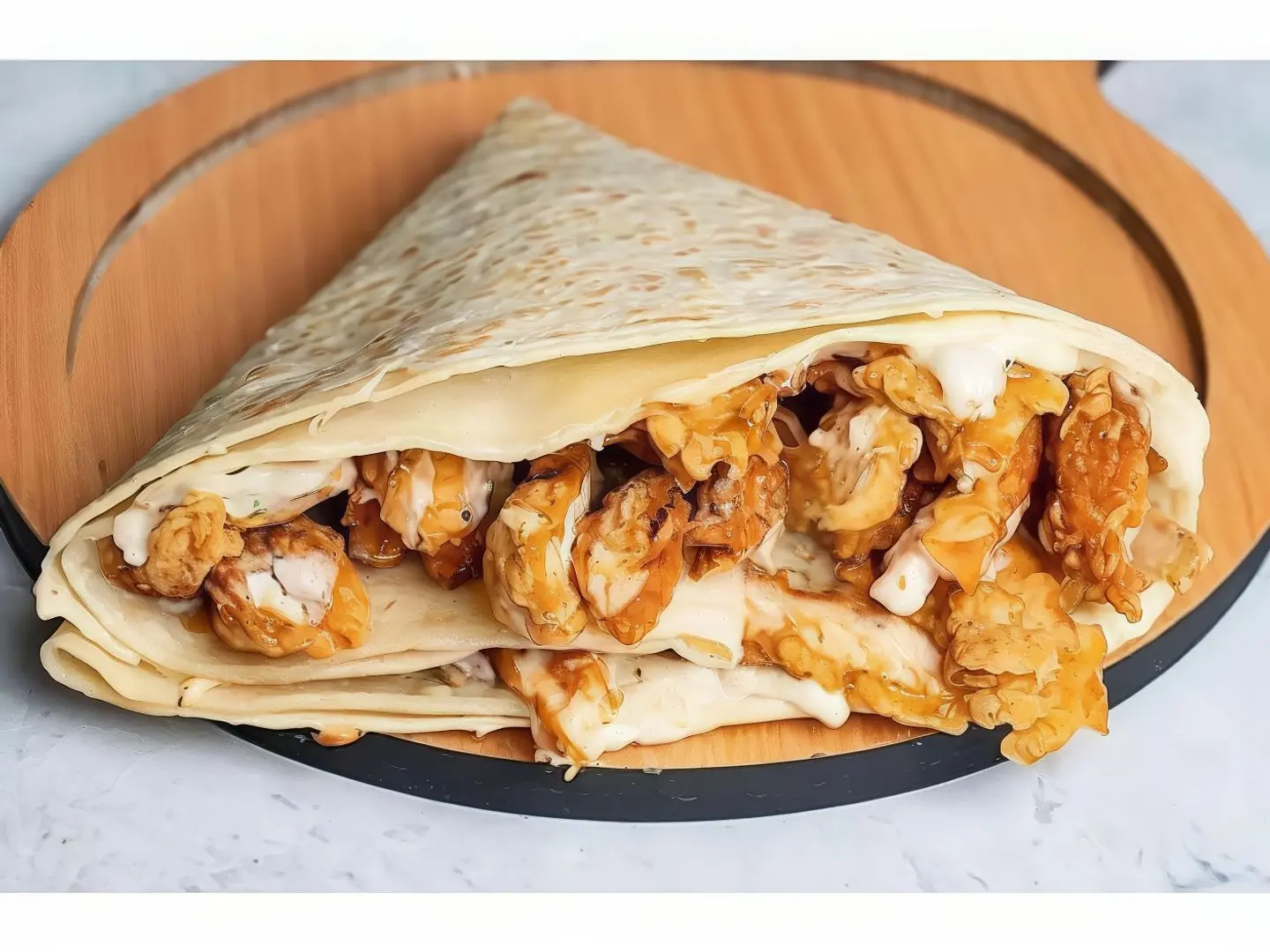 Chicken Burger Crepe