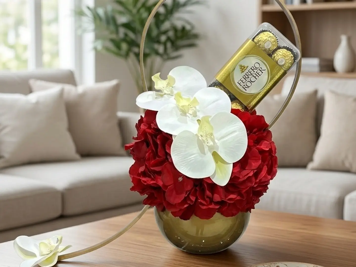 مجموعة فيريرو بلون الوردة الليلية والأوركيد