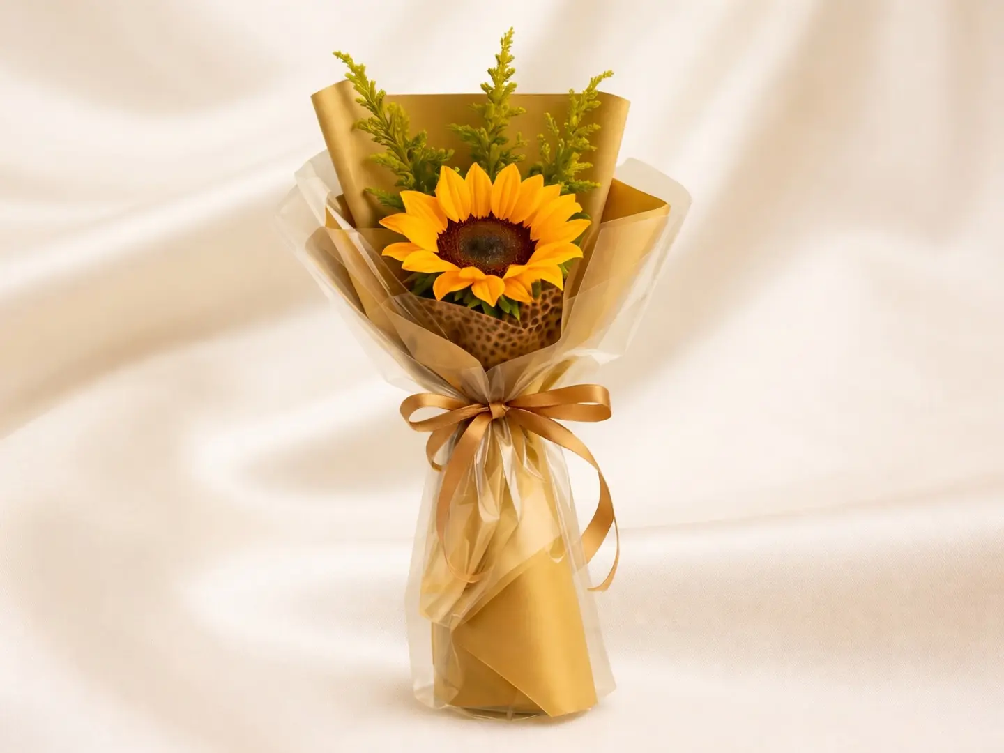 باقة زهور عباد الشمس الجميلة