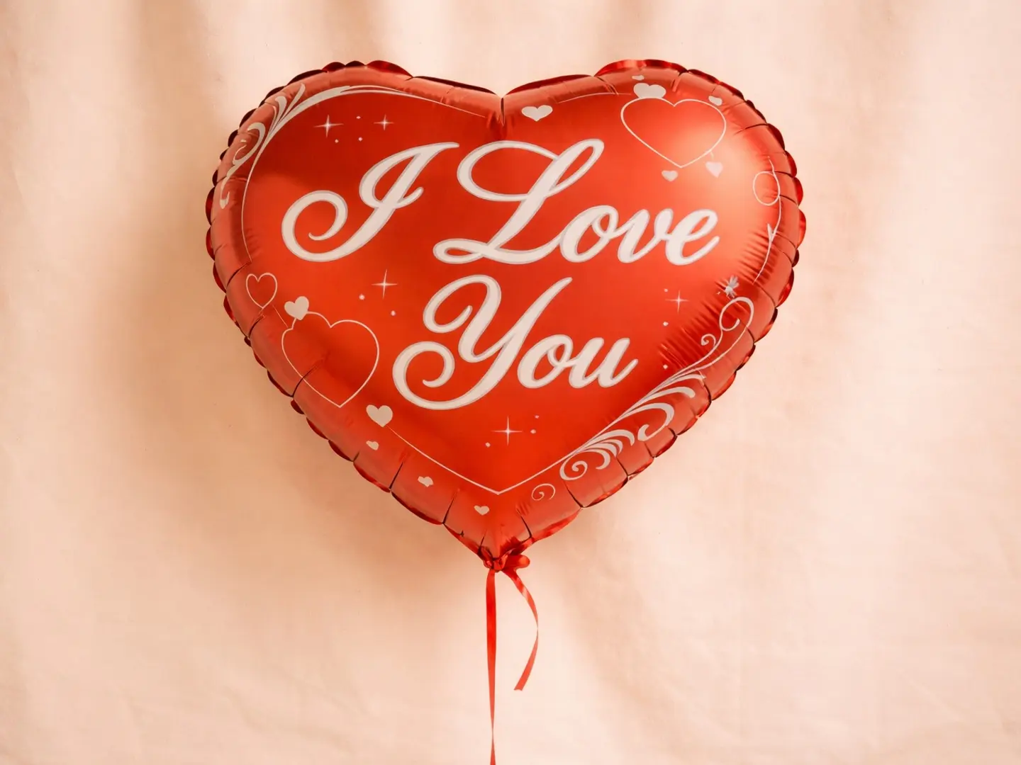 I Love You Single Hylium Baloon