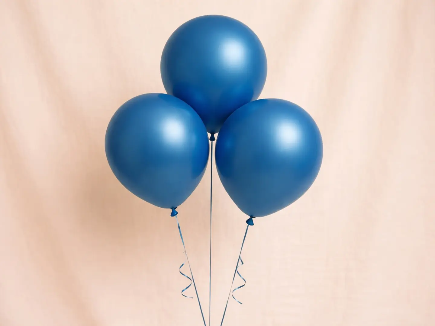 Blue Hylium Baloon For Occasion Three