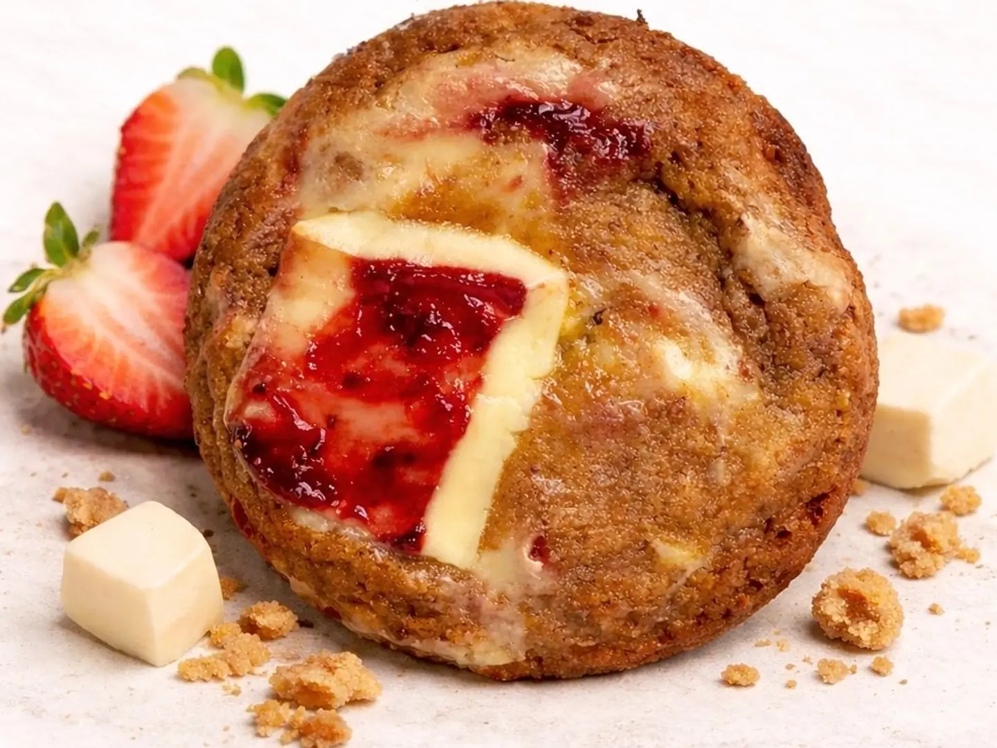 Strawberry Cheesecake Cookies