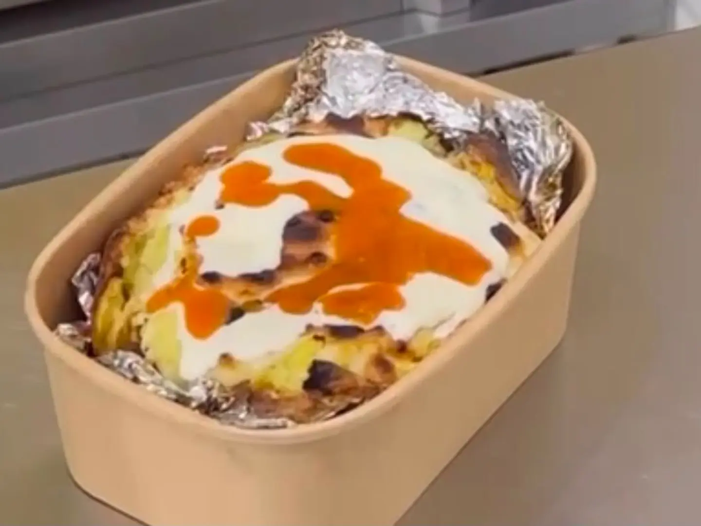 Roasted Potatoes Stuffed With A Creamy Chicken Mixture And Mozzarella Cheese
