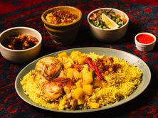 وجبة حنيذ الدجاج