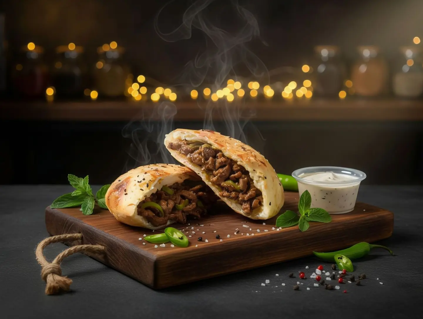 كبدة مع ترافل