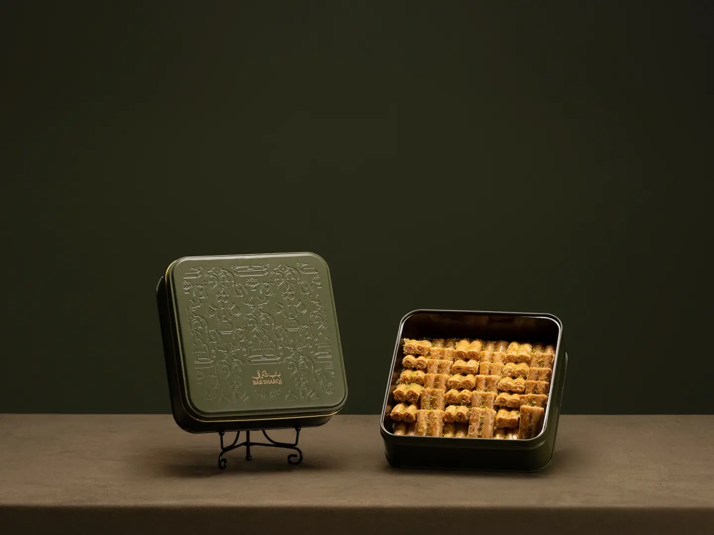 أصابع البقلاوة بالكاجو صغير