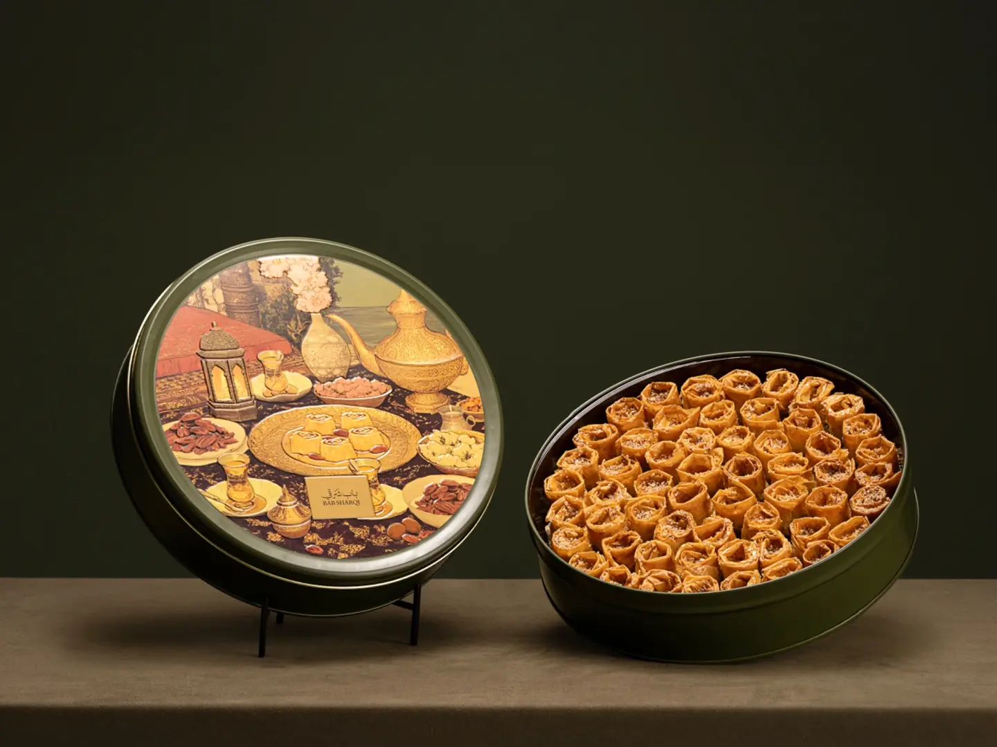 بقلاوة البيكان كبير