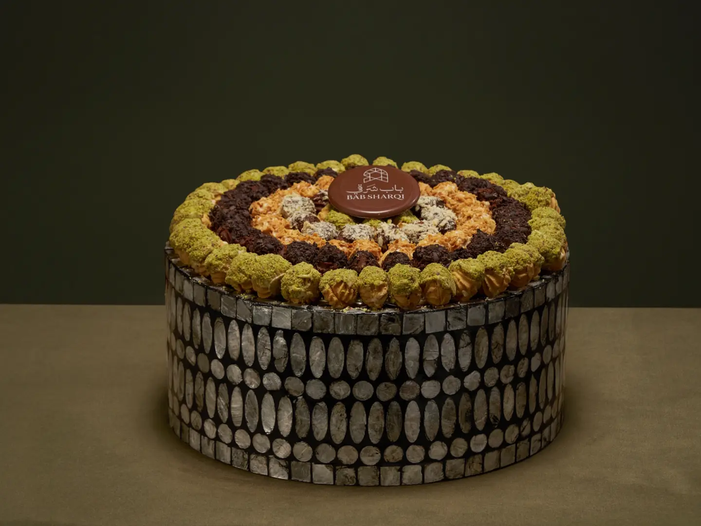 صينية بيتيفور وسط - اسود