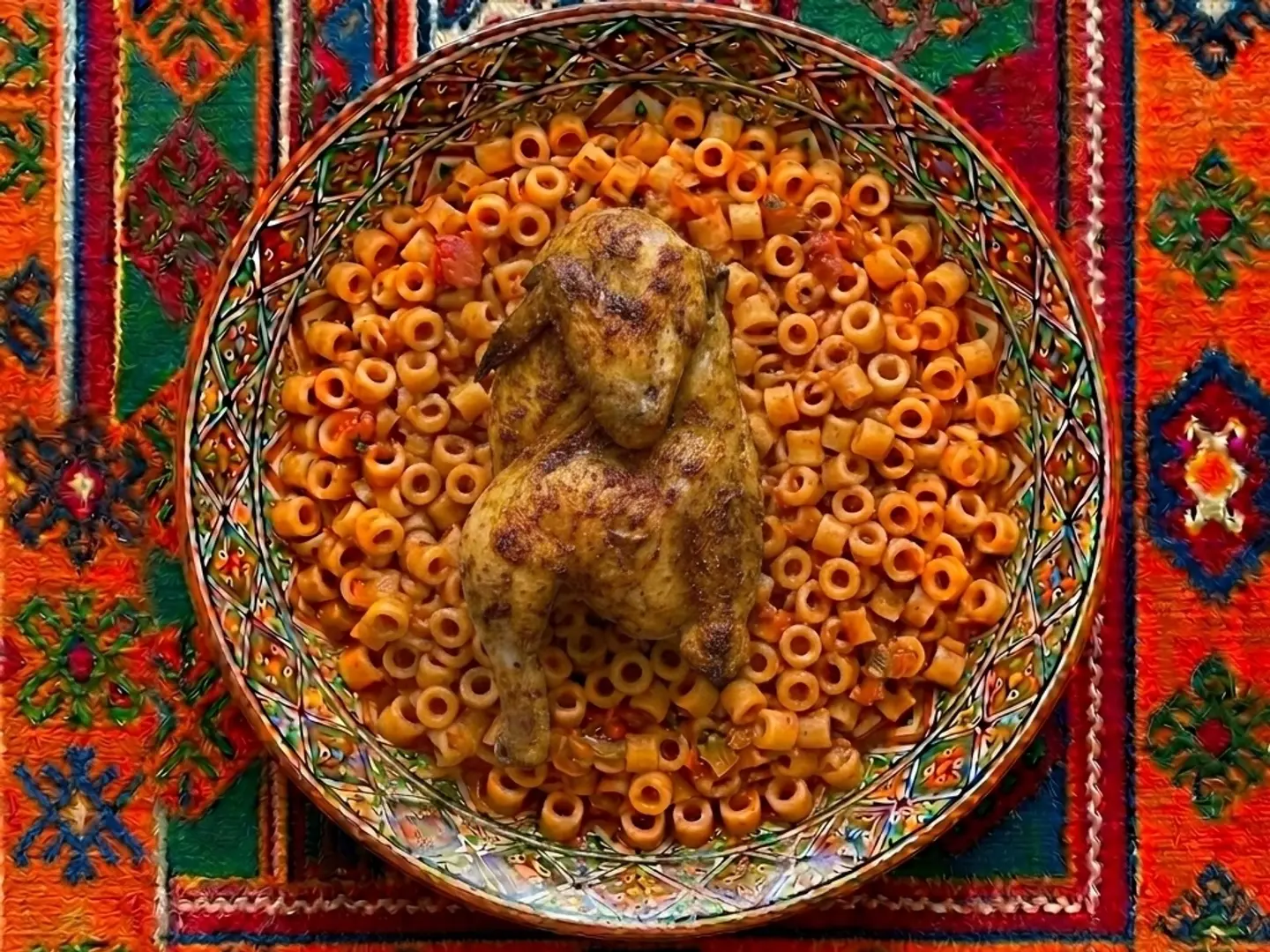 Chicken Pasta Madghot