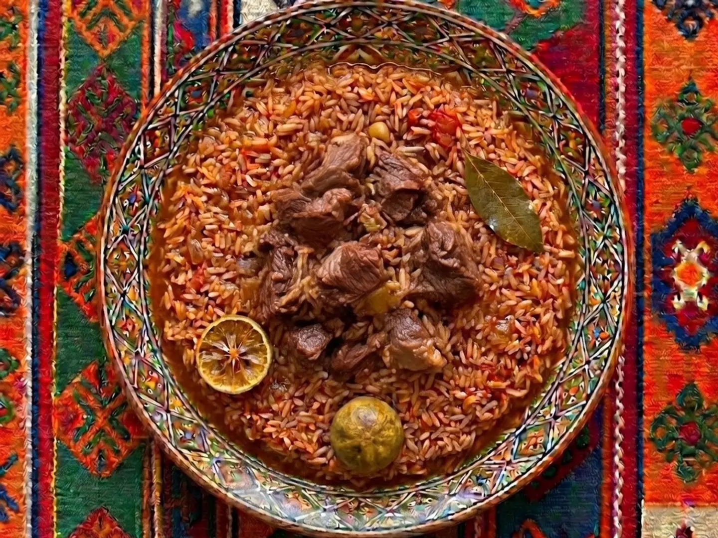 Abu Damaa Lamb Madghot