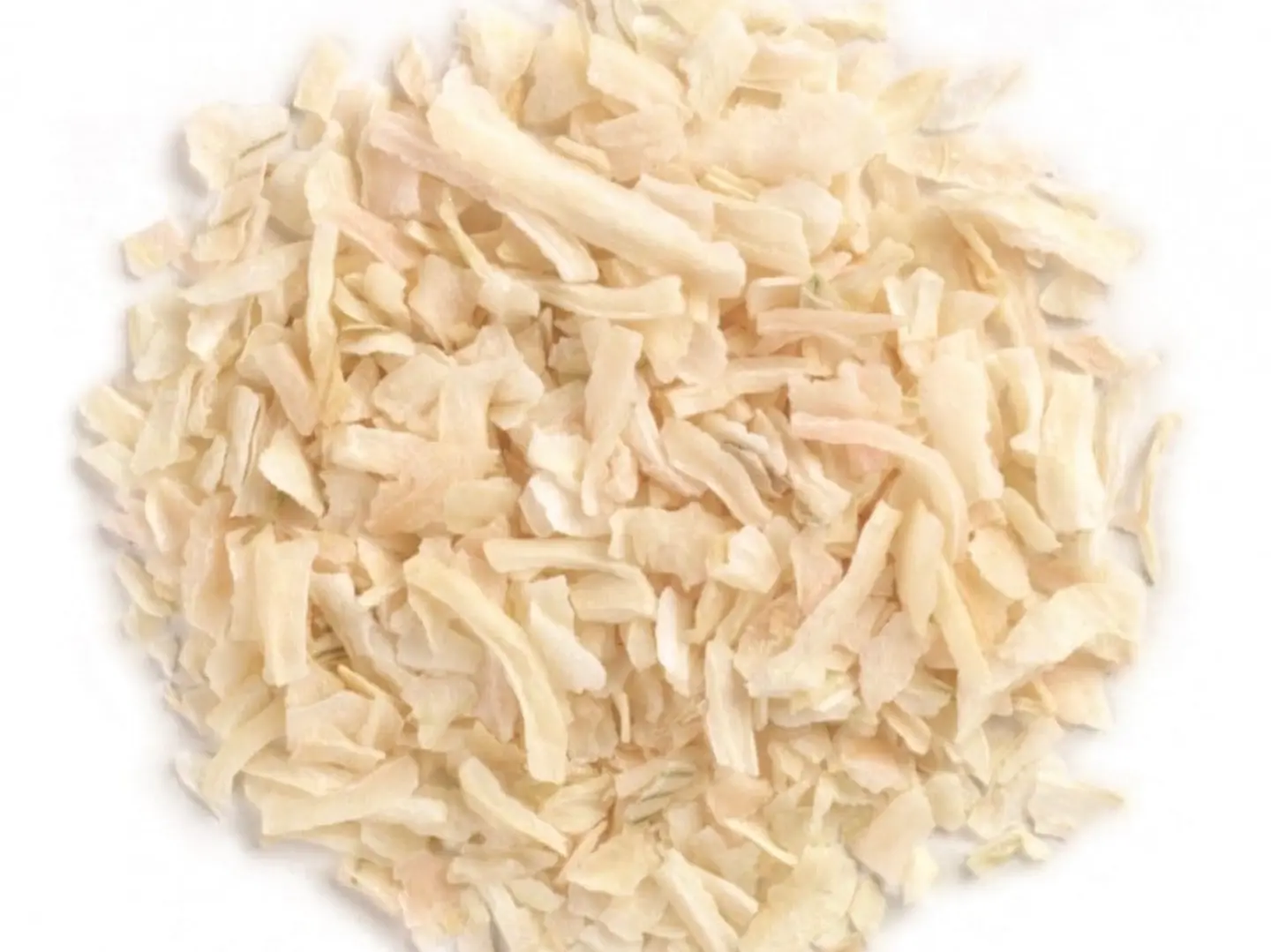 بصل مجروش ابيض مجفف 250