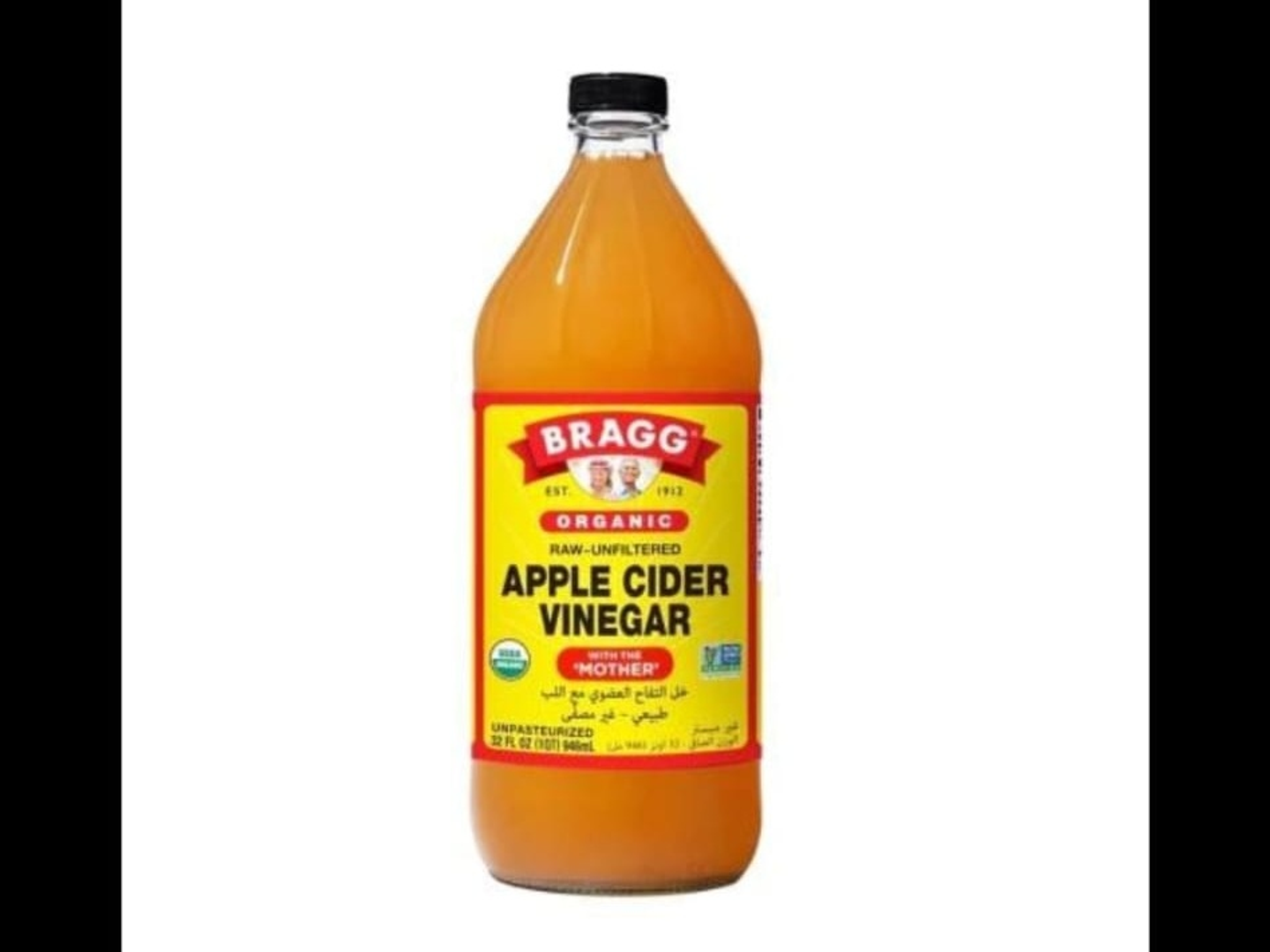 Organic Apple Cider Vinegar With Pulp Bragg Usa 473 Ml