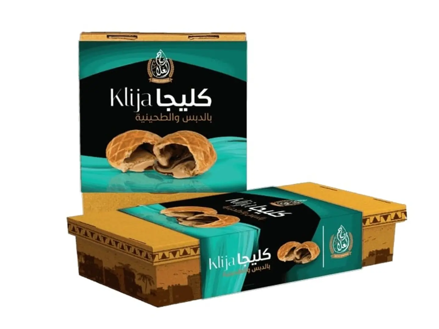 Kleja With Date Molasses And Tahini 600 Grams Retaj Alghala