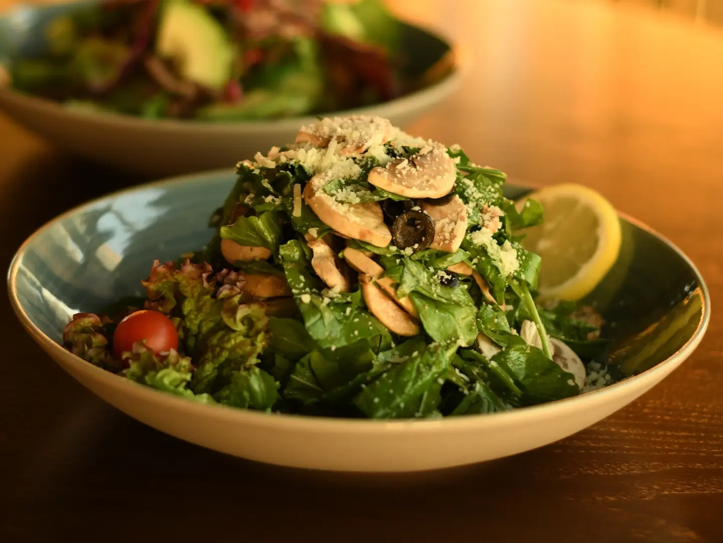 جرجير بالفطر