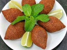 كبه لحم بالحبه