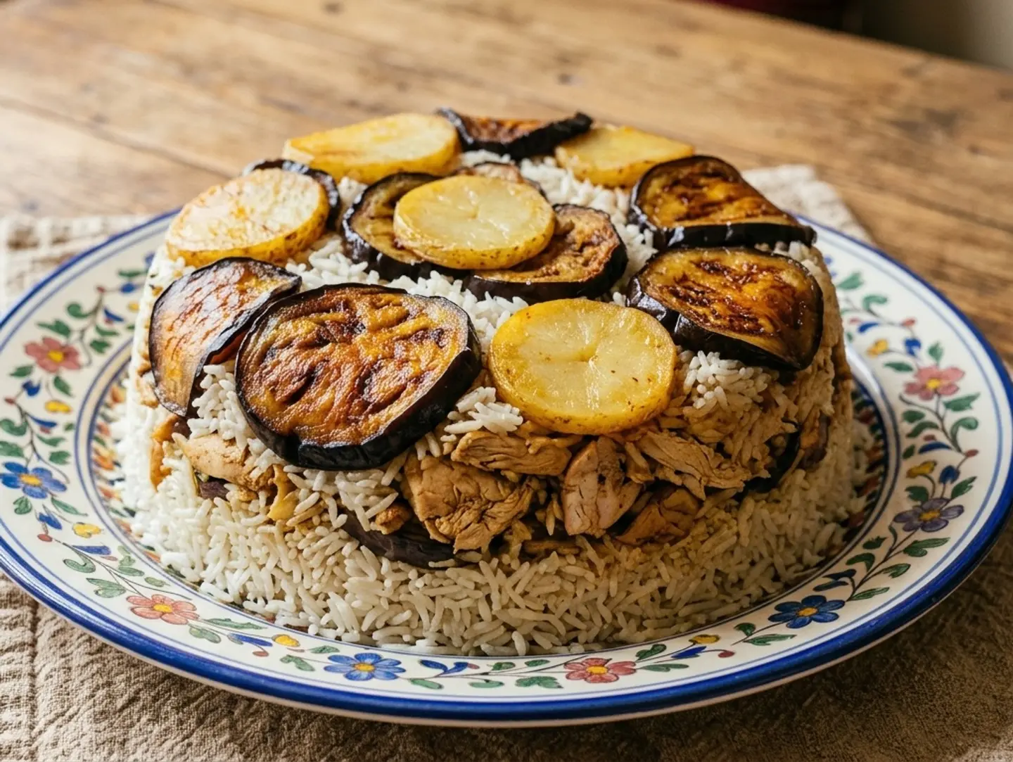 مقلوبة دجاج