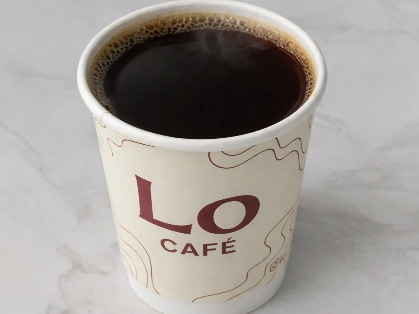 قهوة اليوم كبير حار