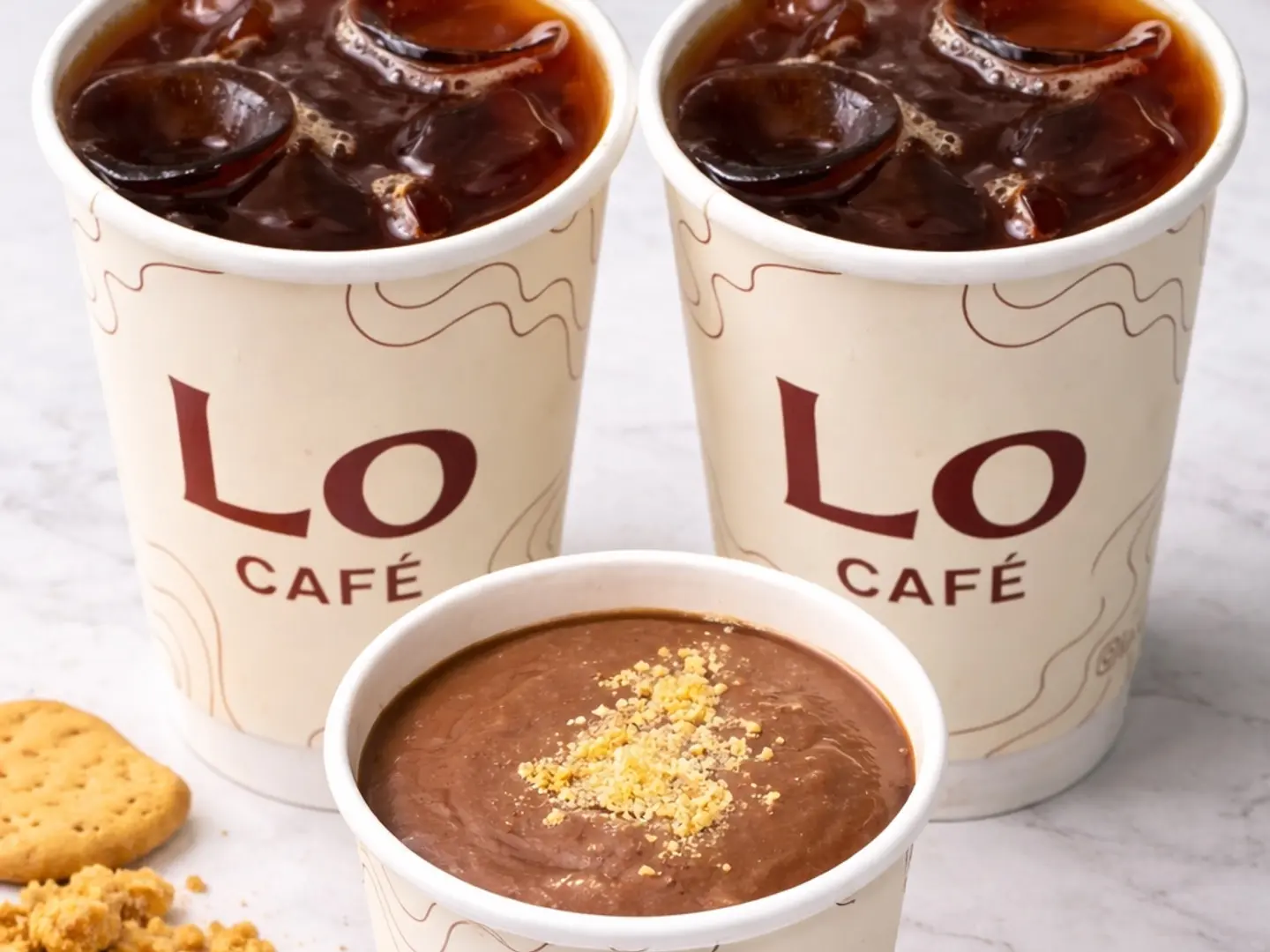 عـرض قـهوتـين مـع بـوديـنق لـو