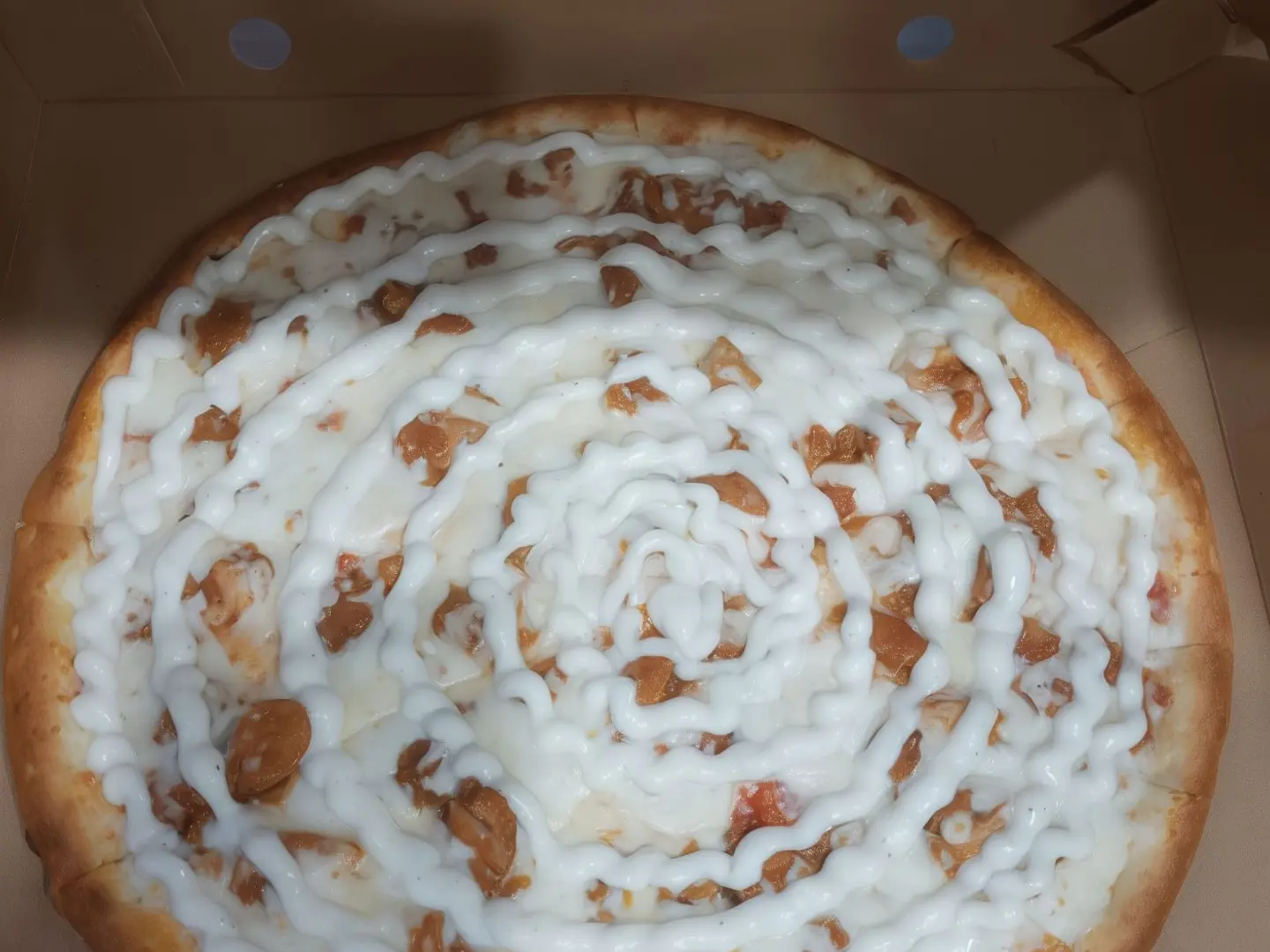 بيتزا رانش دجاج