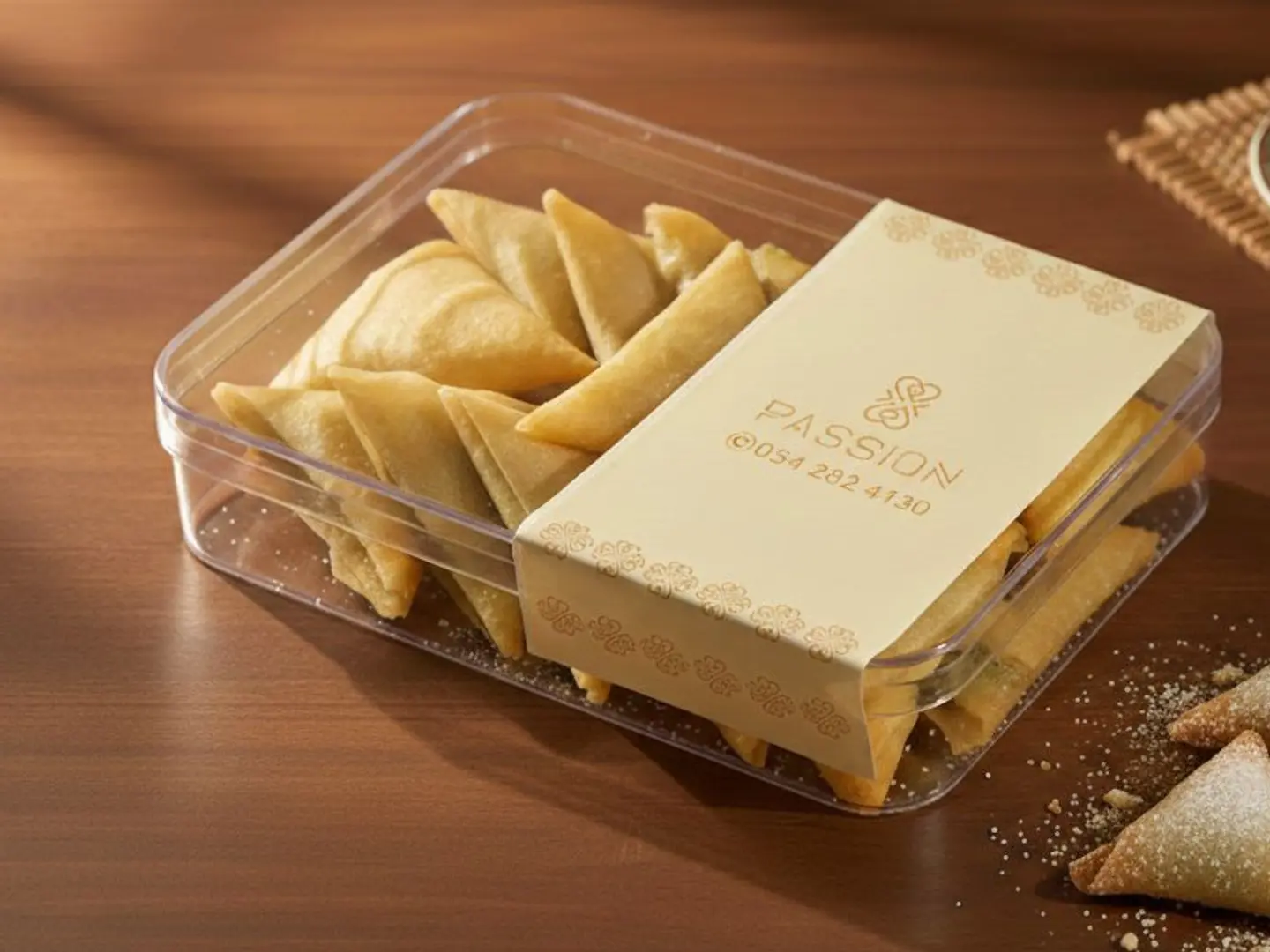 سمبوسة دجاج فروزن ( غير جاهزة )