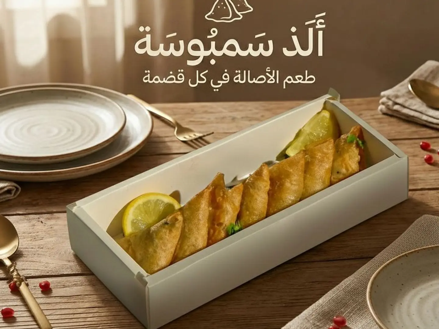 سمبوسة دجاج صغير ( جاهزة )