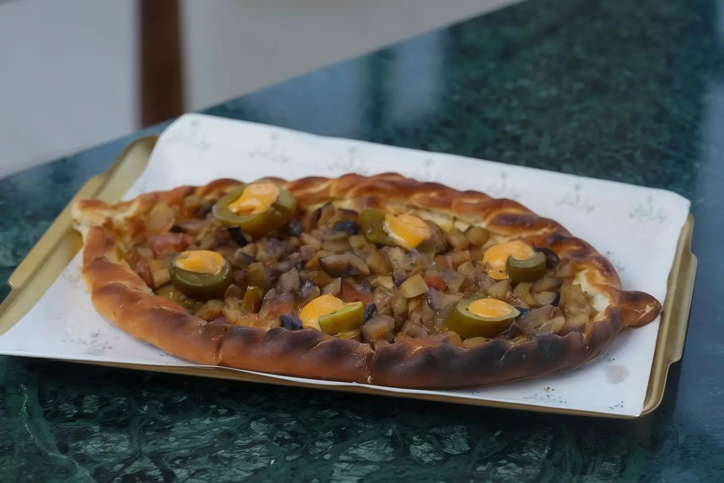 فطيرة باذنجان