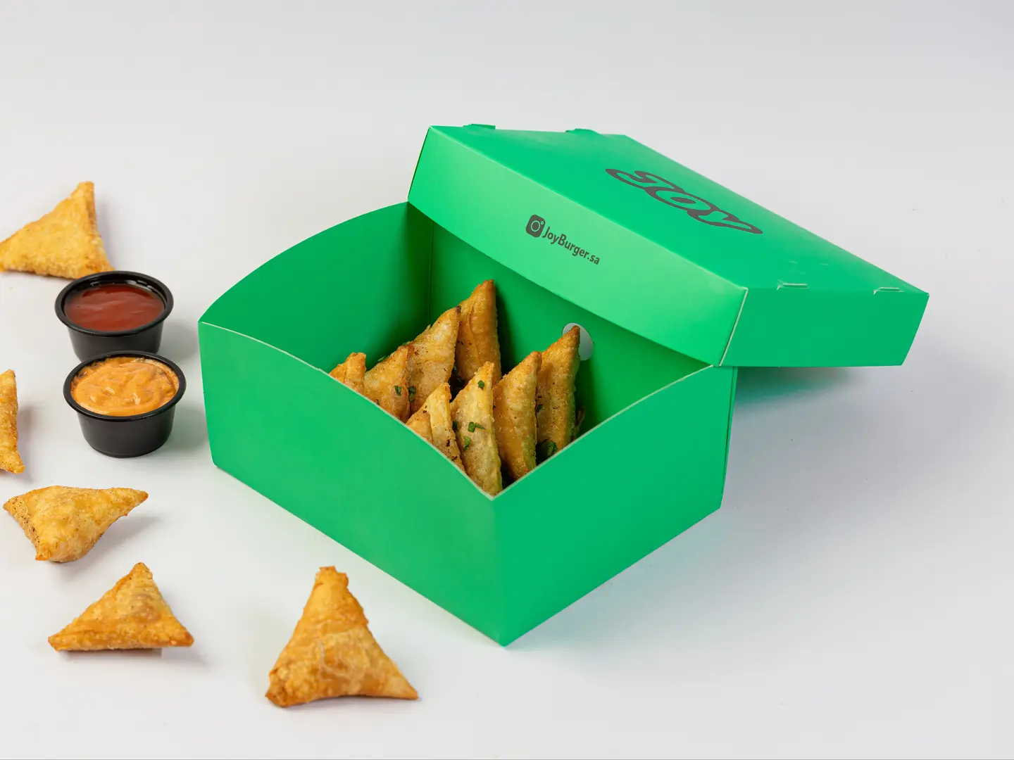 صندوق سمبوسة لحم (6 قطع)