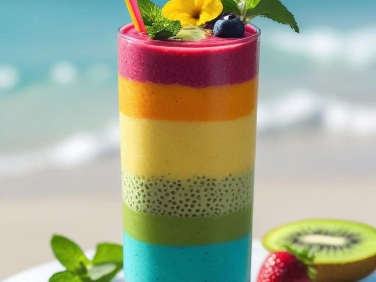 Layered Cocktail Juice