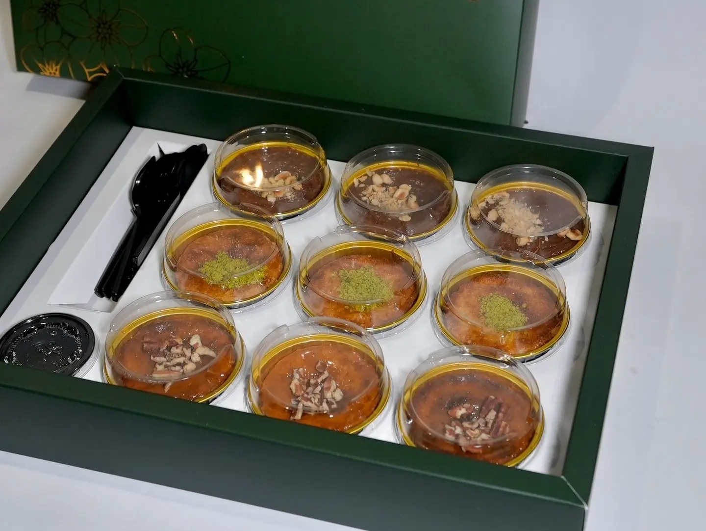 Mixed Basbousa Cups Box