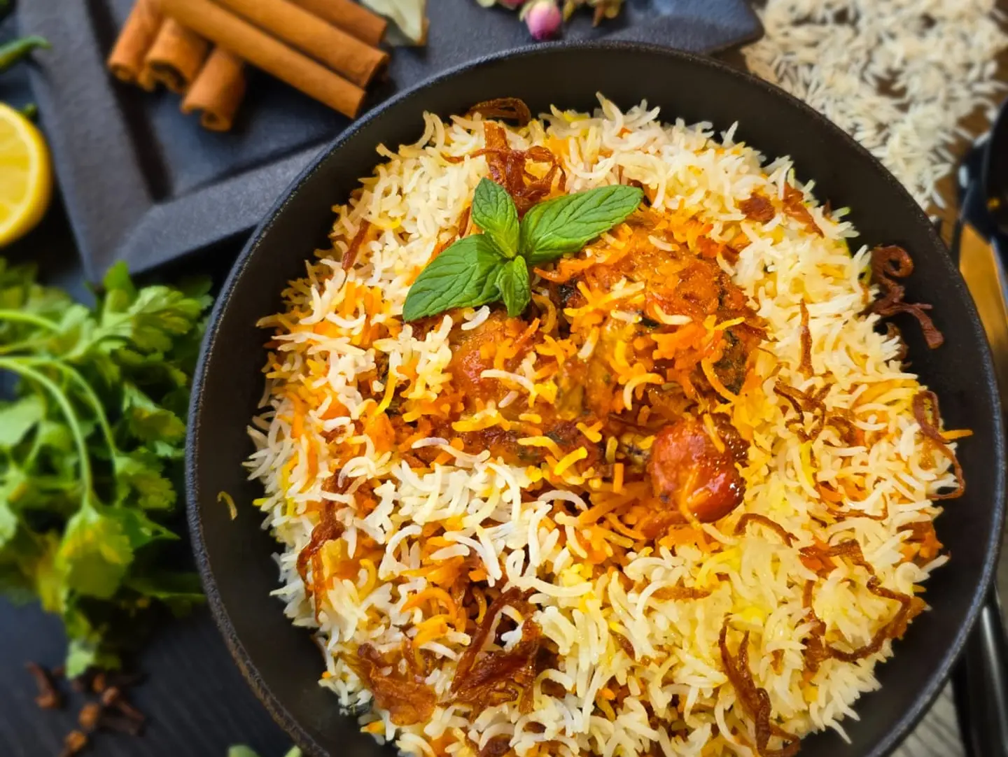 برياني دجاج نواب