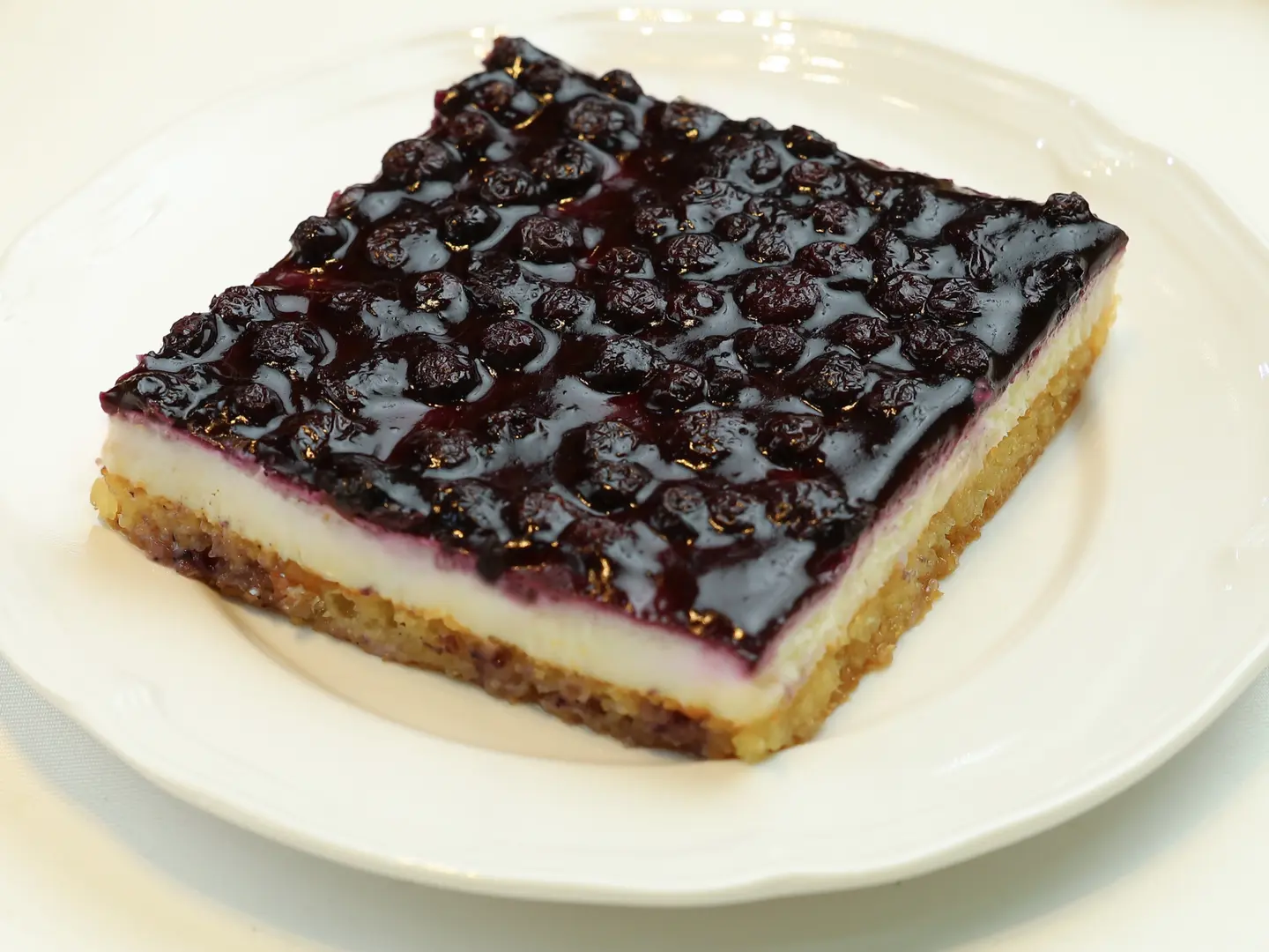 بسبوسة تشيز توت-وسط