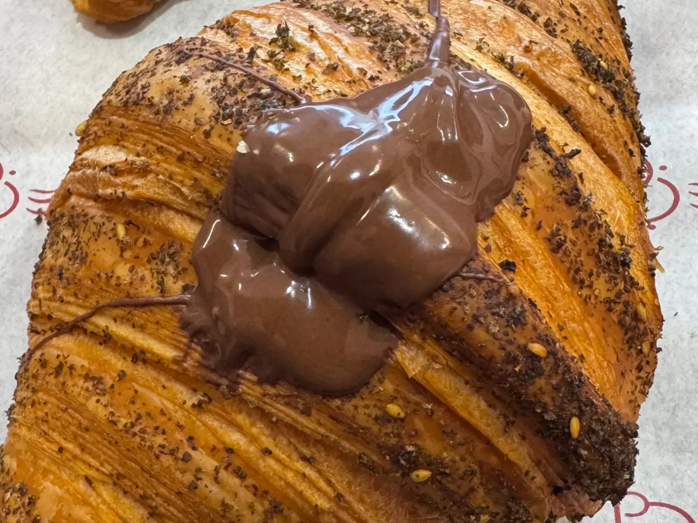 Za'atar Croissant With Nutella