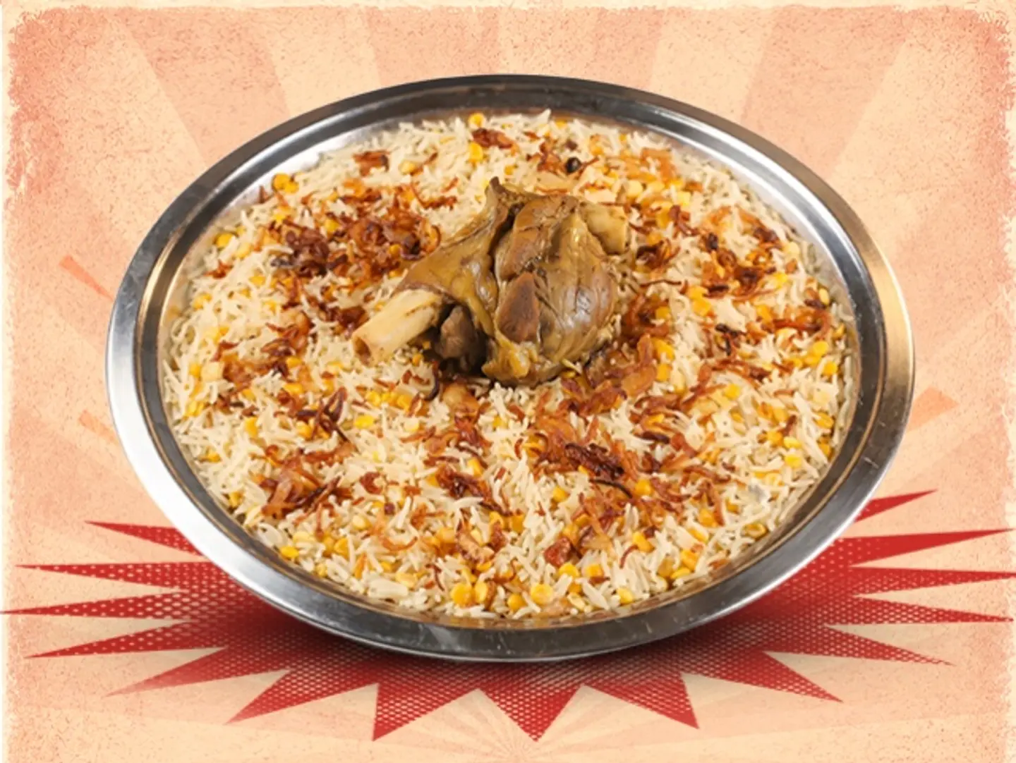 Meat And Rice With Chickpeas