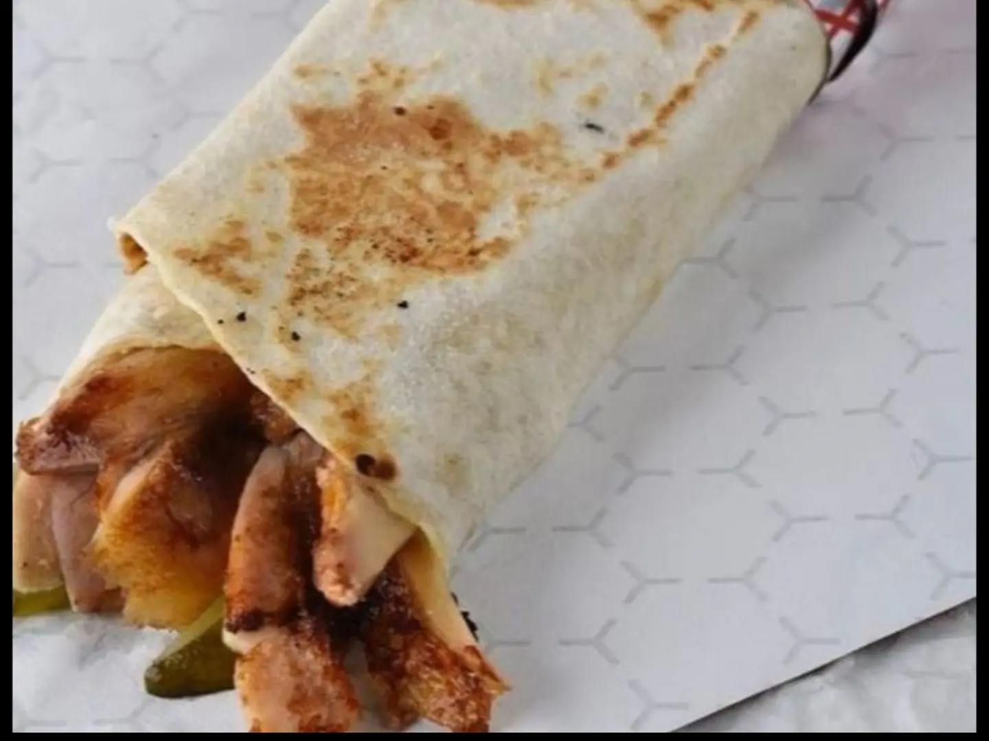 Spicy Cheese Rocket Shawarma